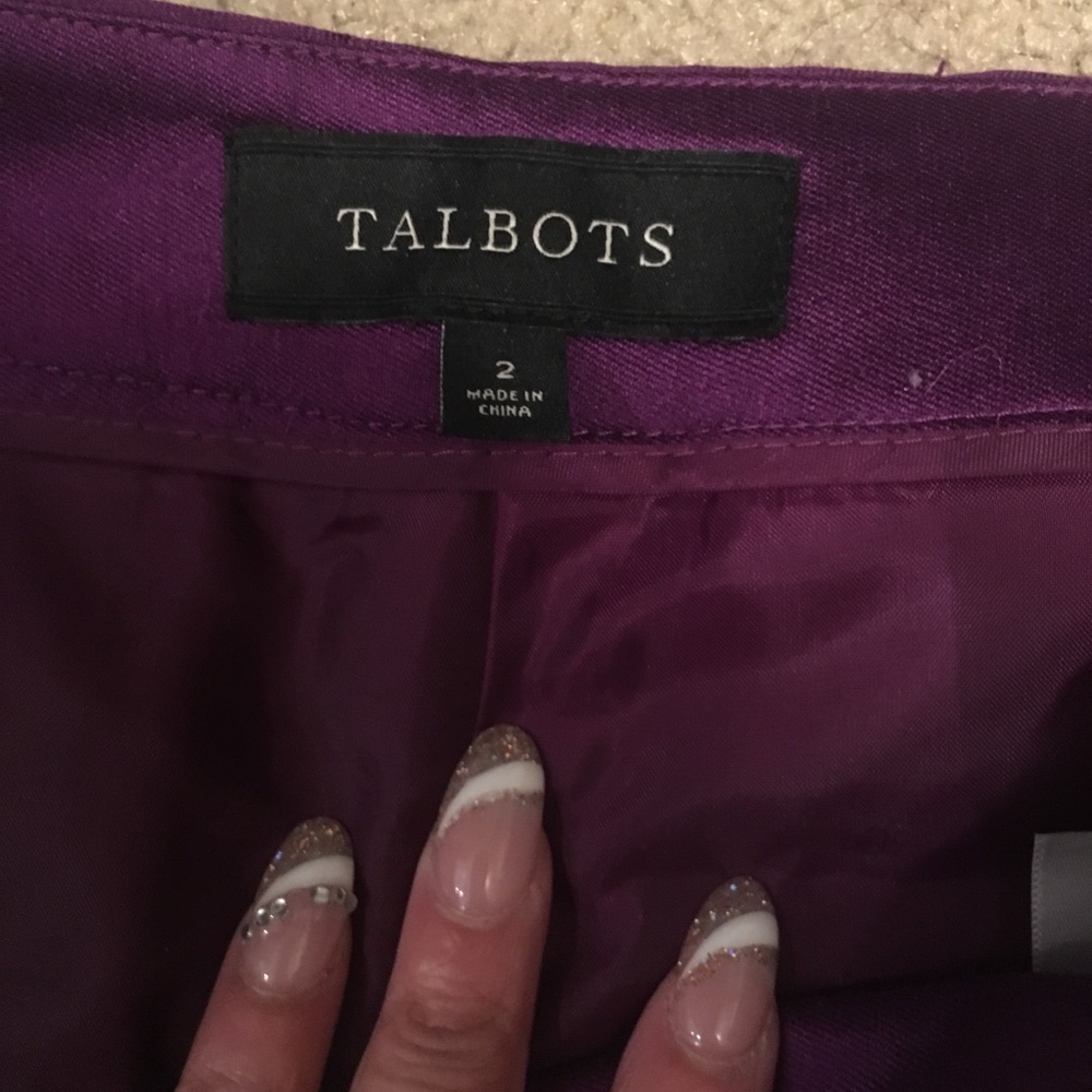 Cute Talbots Tapered Dress Pants - Picture 2 of 2